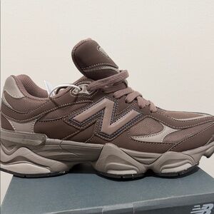 New Balance Chocolate and Taupe Sneakers